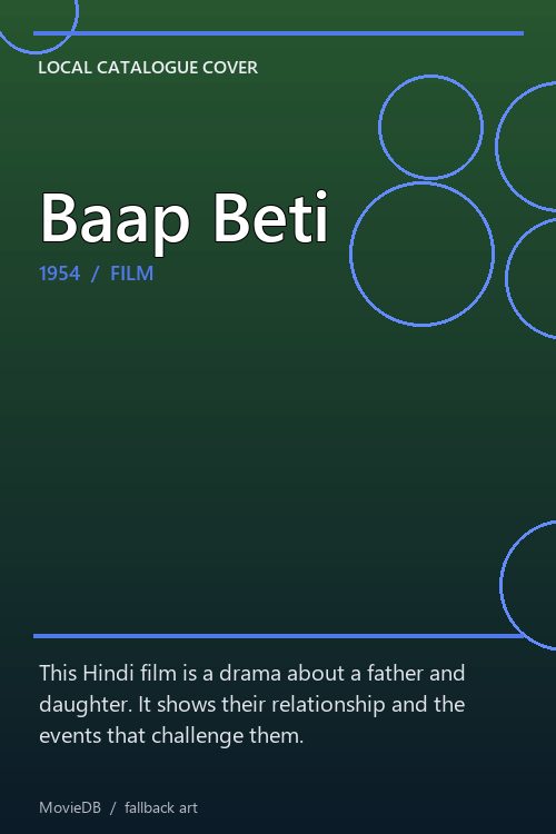 Baap Beti poster