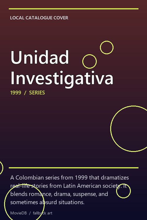 Unidad Investigativa poster
