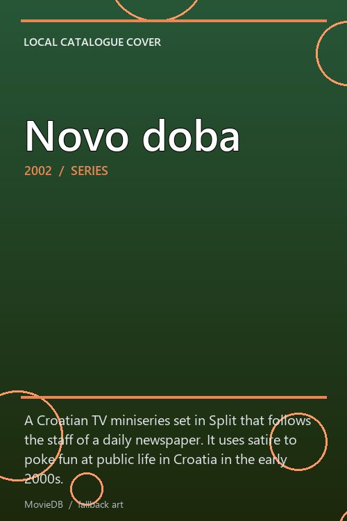 Novo doba poster