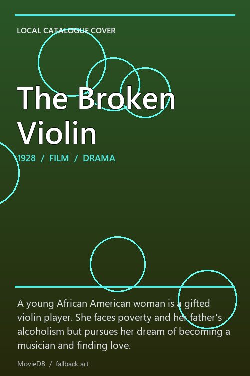 The Broken Violin poster