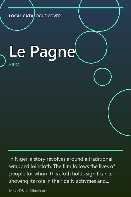 Le Pagne poster