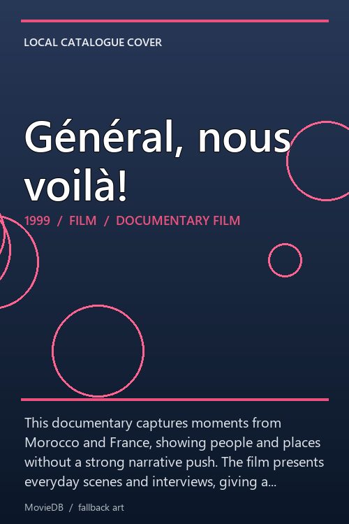 Général, nous voilà! poster