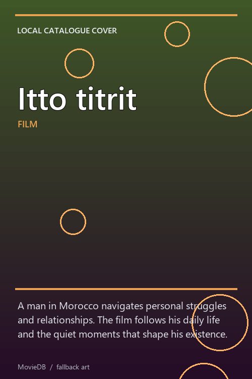 Itto titrit poster
