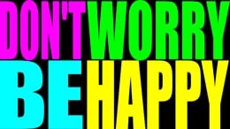 Don't worry be happy poster