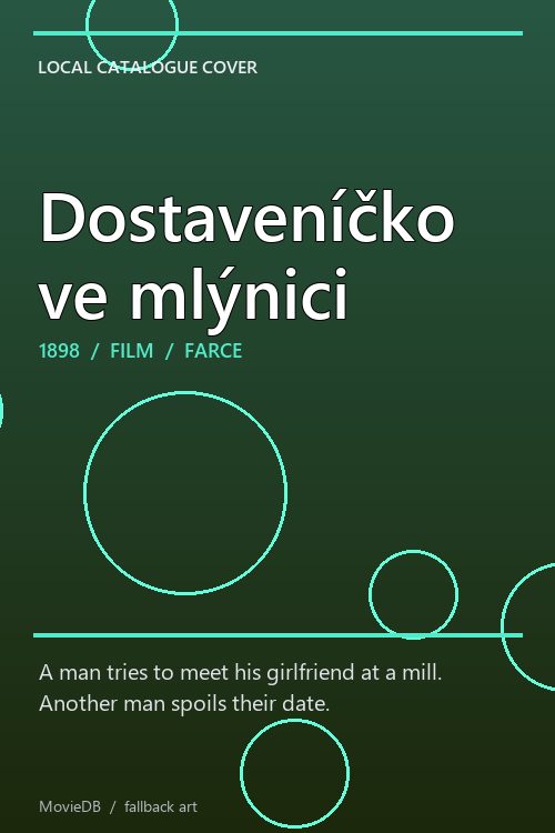 Dostaveníčko ve mlýnici poster
