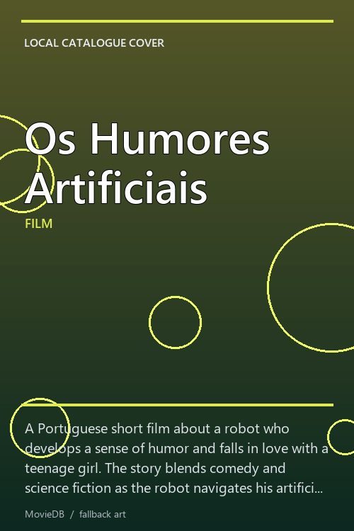 Os Humores Artificiais poster