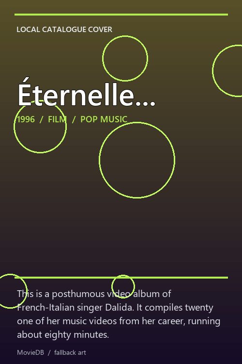 Éternelle... poster