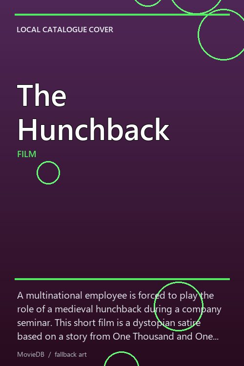 The Hunchback poster
