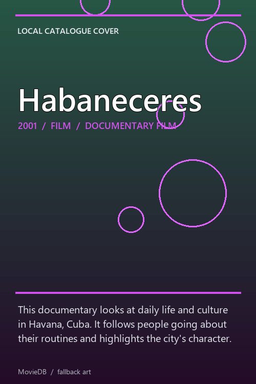 Habaneceres poster