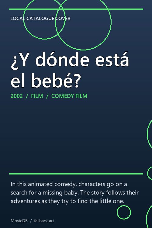 ¿Y dónde está el bebé? poster