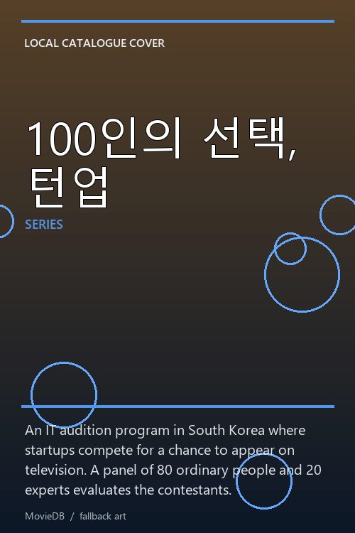 100인의 선택, 턴업 poster