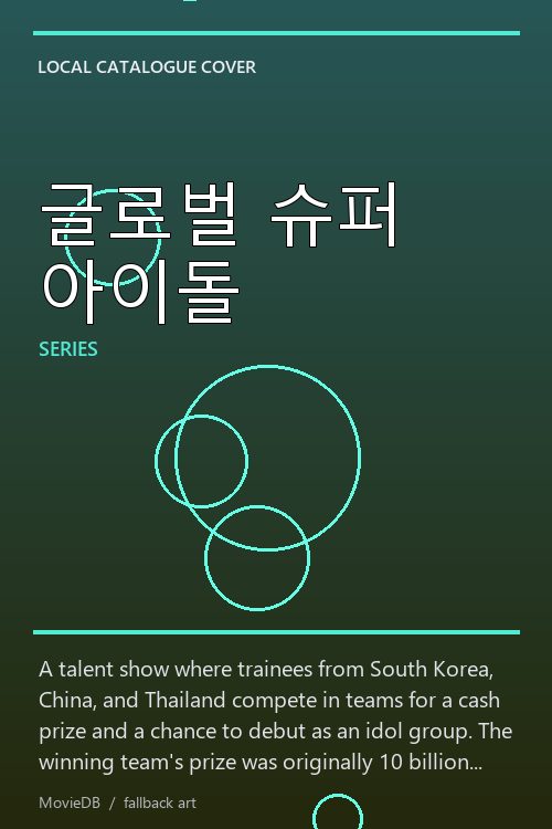 글로벌 슈퍼 아이돌 poster