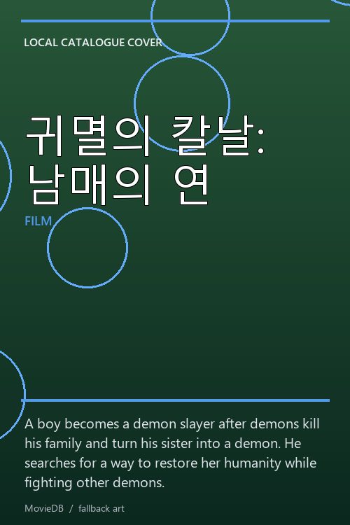 귀멸의 칼날: 남매의 연 poster