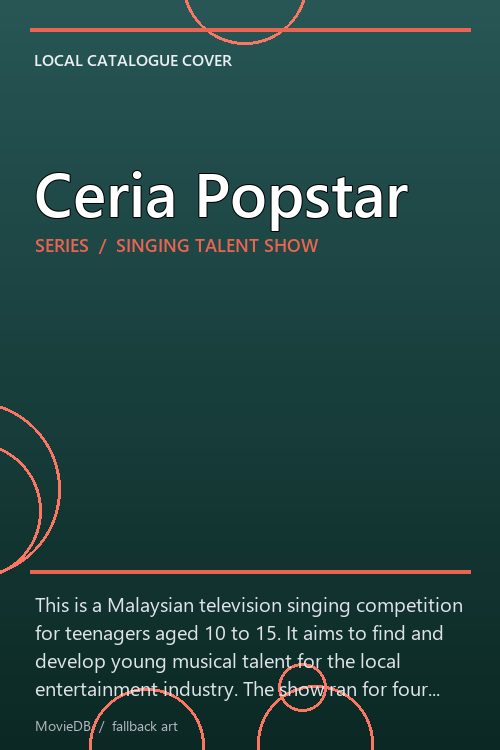 Ceria Popstar poster