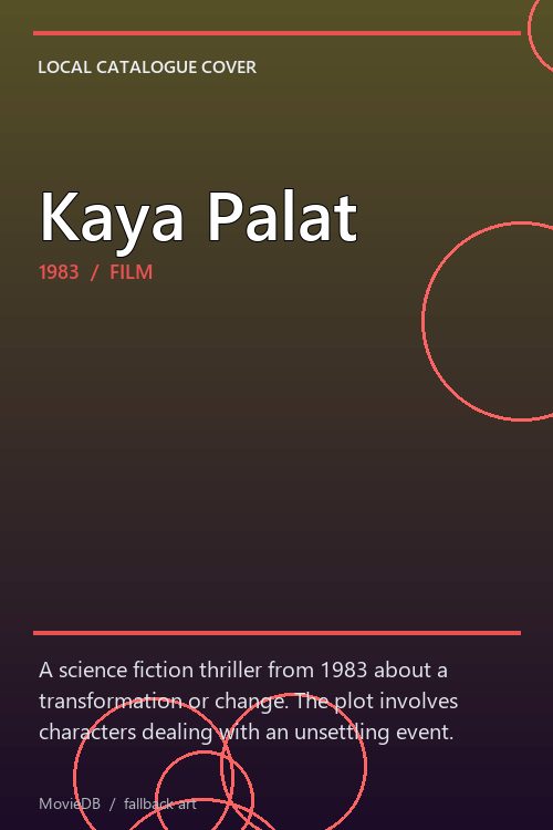 Kaya Palat poster