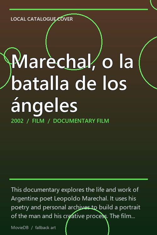 Marechal, o la batalla de los ángeles poster