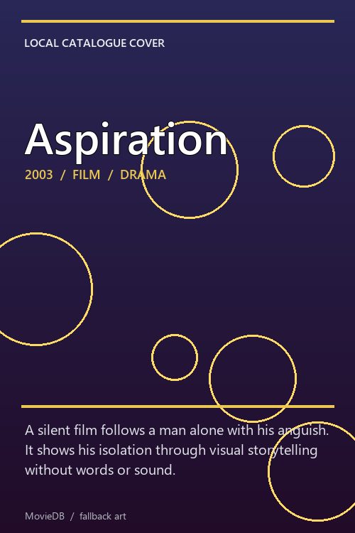Aspiration poster