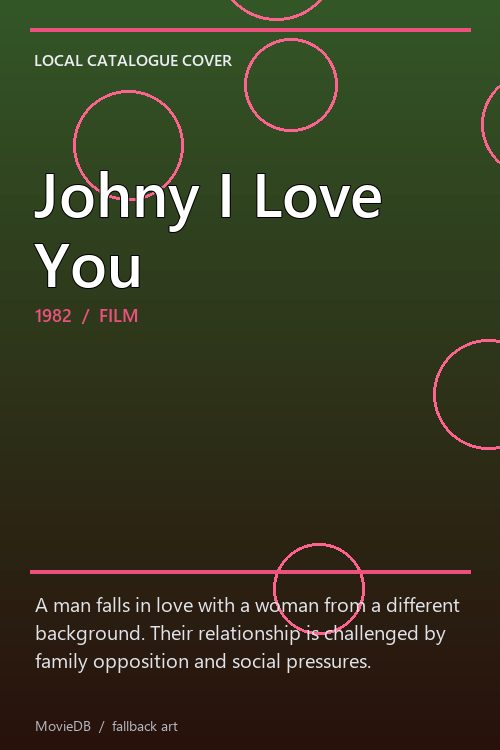 Johny I Love You poster