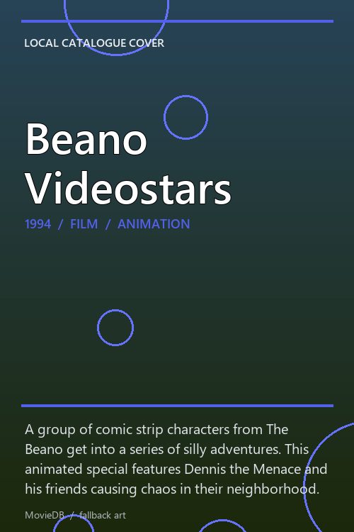 Beano Videostars poster