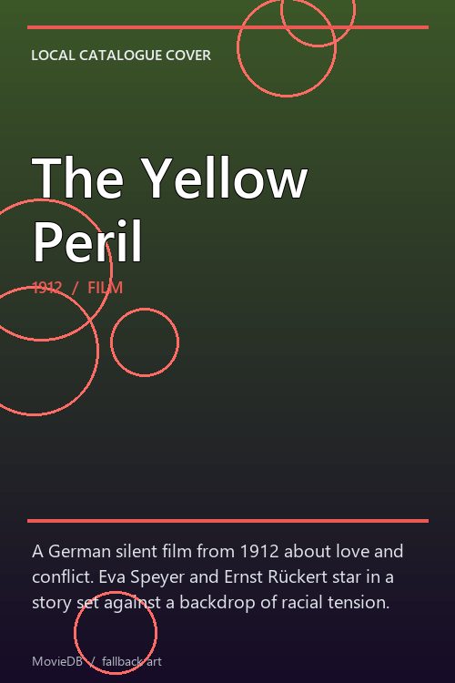 The Yellow Peril poster