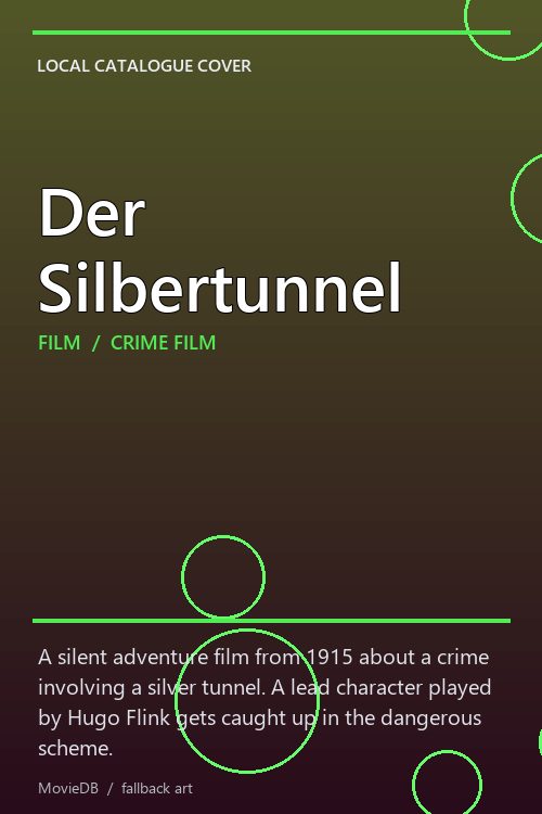 Der Silbertunnel poster