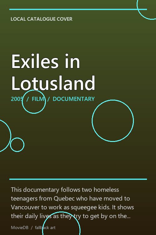 Exiles in Lotusland poster