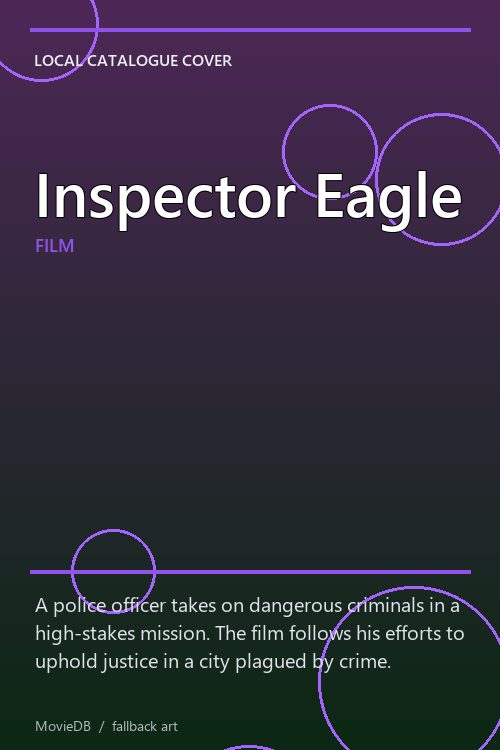 Inspector Eagle poster