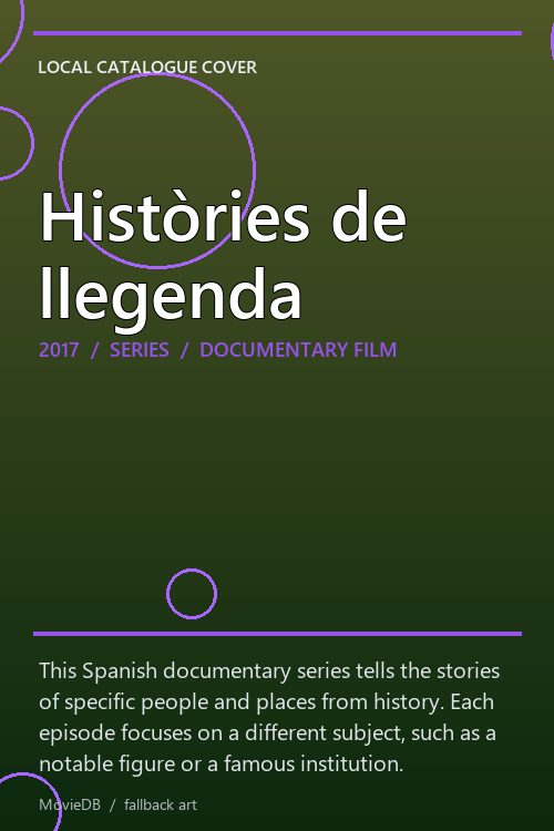 Històries de llegenda poster