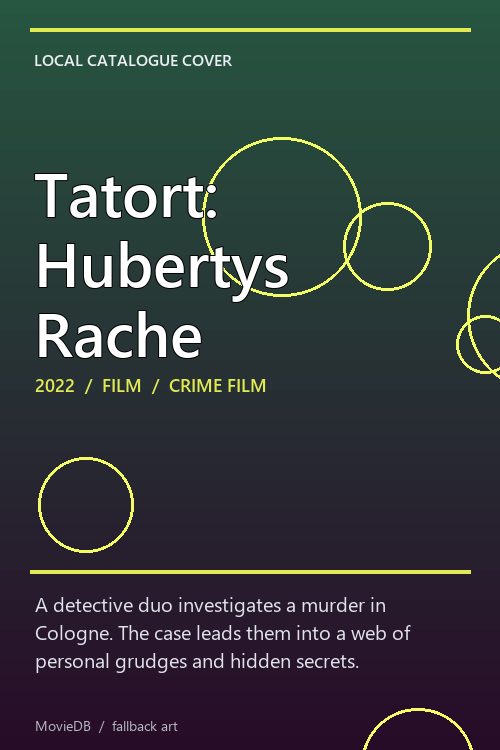 Tatort: Hubertys Rache poster