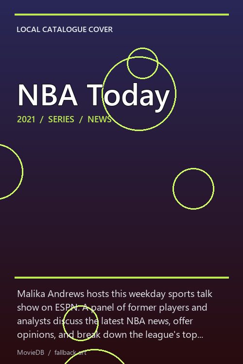 NBA Today poster