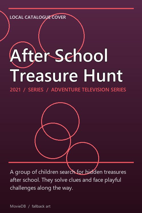 After School Treasure Hunt poster