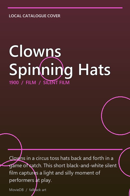 Clowns Spinning Hats poster