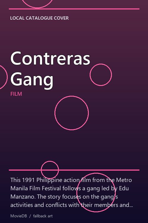 Contreras Gang poster