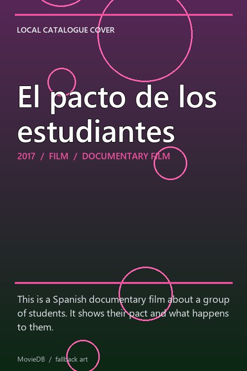 El pacto de los estudiantes poster