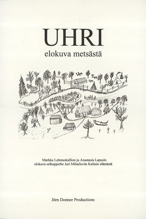 Uhri - elokuva metsästä poster