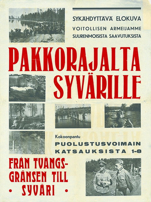 From the Dictated Border to the Svir River poster