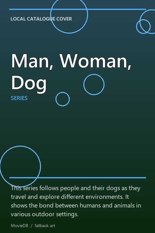 Man, Woman, Dog poster