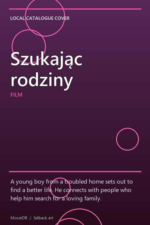 Szukając rodziny poster
