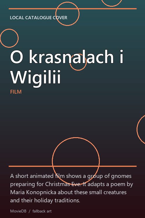 O krasnalach i Wigilii poster
