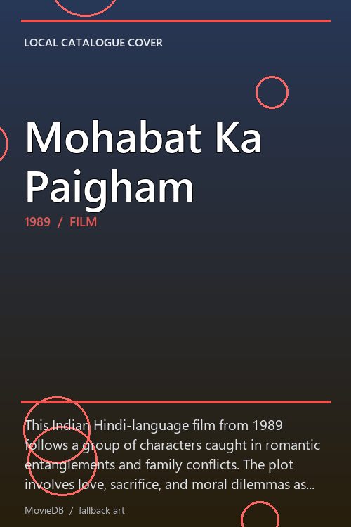 Mohabat Ka Paigham poster