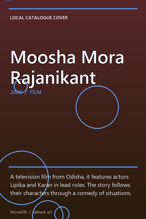 Moosha Mora Rajanikant poster