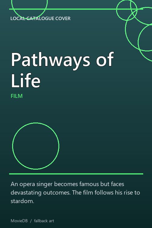 Pathways of Life poster