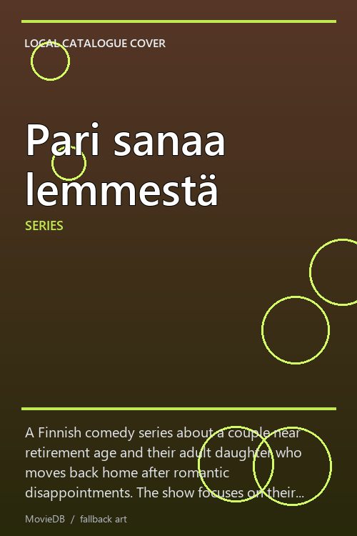 Pari sanaa lemmestä poster