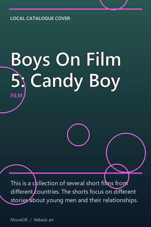 Boys On Film 5: Candy Boy poster