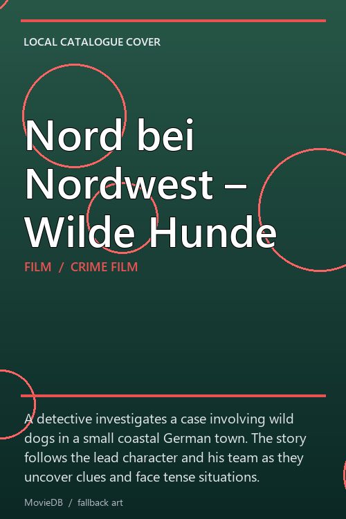 Nord bei Nordwest – Wilde Hunde poster