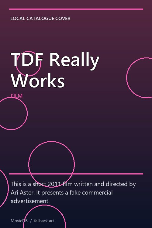 TDF Really Works poster