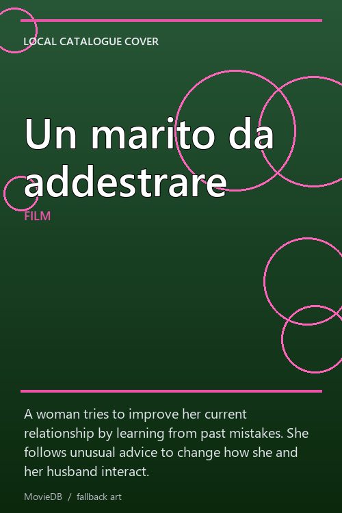 Un marito da addestrare poster