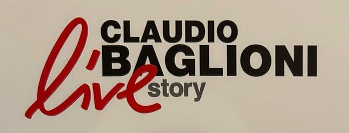 Claudio Baglioni live story poster
