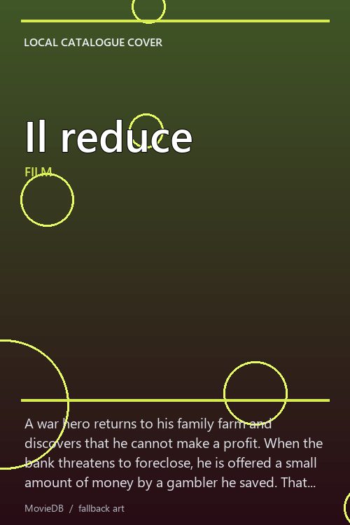 Il reduce poster