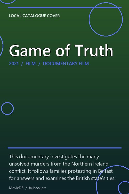 Game of Truth poster